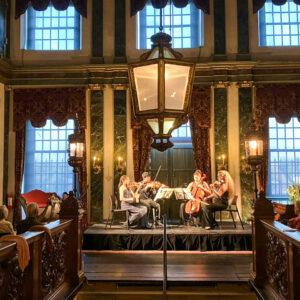 Concert of de galerij van Kasteel Amerongen van de Vrienden van het Kasteel